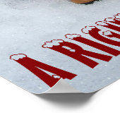 右の古すてきい小妖精や小人 ポスター (角)