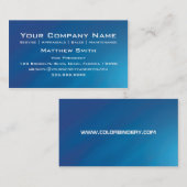 右の空の名刺 名刺 (正面/裏面)