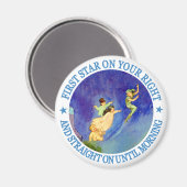 右の1つ目の星、朝までまっすぐ マグネット (正面/裏面)