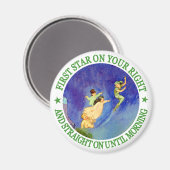 右の1つ目の星、朝までまっすぐ マグネット (正面/裏面)