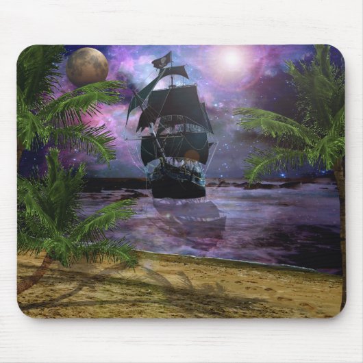 右への第2星 マウスパッド (正面)