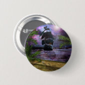 右への第2星 缶バッジ (正面&裏面)