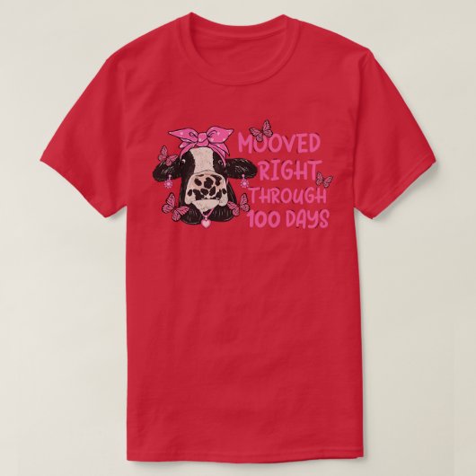 右へ移動100日 Tシャツ (デザイン正面)