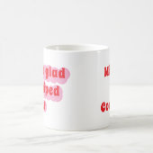 右カスタムのマグをスワイプして嬉しい コーヒーマグカップ (中央)