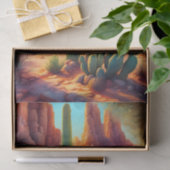 右サニーデザートカボスランドスケープのデコップページ 薄葉紙 (ギフト)