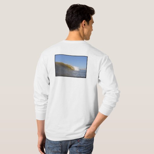 右チューブショット Tシャツ (裏面フル)