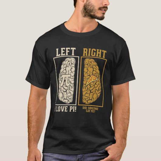 右ピ離れー日の数学の恋人が大好き Tシャツ (正面)