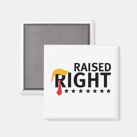 右マガ誇りを持ったトランプ就任式の日 マグネット (正面/裏面)