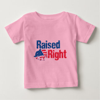 右上げ – 共和党 ベビーTシャツ