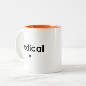 右上根性定義マグ ツートーンマグカップ (正面左)