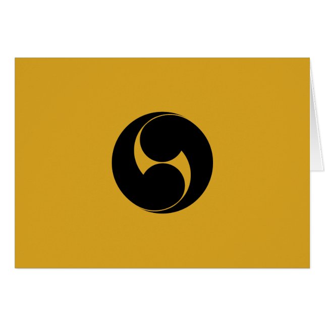 右二つ巴(地抜き) (正面横)