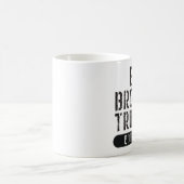 右利きのトラック運転手のコップ コーヒーマグカップ (中央)