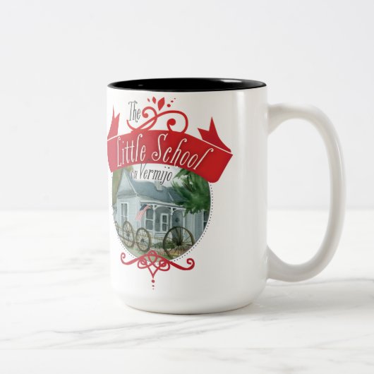 右利きの大きいマグ ツートーンマグカップ (右)