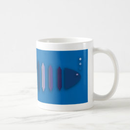 右利き用フィッシュマグ コーヒーマグカップ