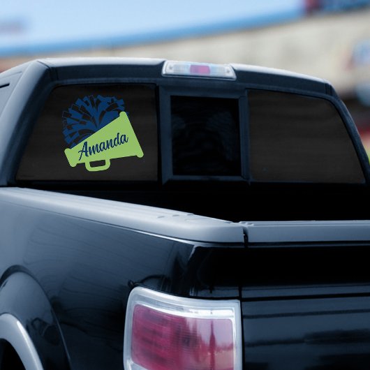 右向きチアリーティング背面ウィンドウの固定 ウィンドウサイン