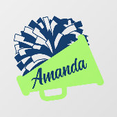 右向きチアリーティング背面ウィンドウの固定 ウィンドウサイン (シート)