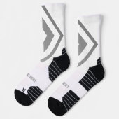 右向き矢印(追加文字印刷すごい付き) ソックス (左)