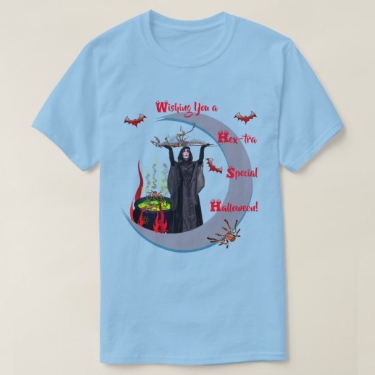 右夜ユニセックスハローウィンパーティTシャツ Tシャツ (デザイン正面)