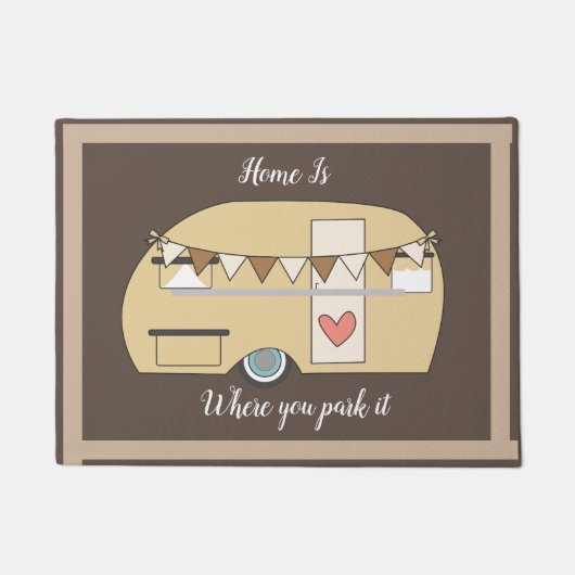 右室書式 ドアマット (正面)