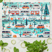 右室走行 キッチンタオル (折り畳み)