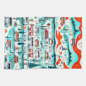 右室走行 キッチンタオル (横)