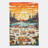 右室走行 キッチンタオル (縦)