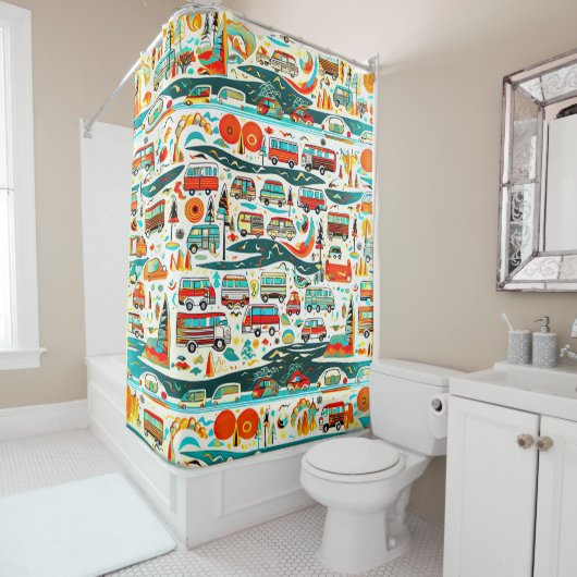 右室走行 シャワーカーテン (インサイチュ)