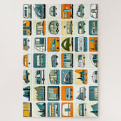 右室走行 ジグソーパズル (縦)