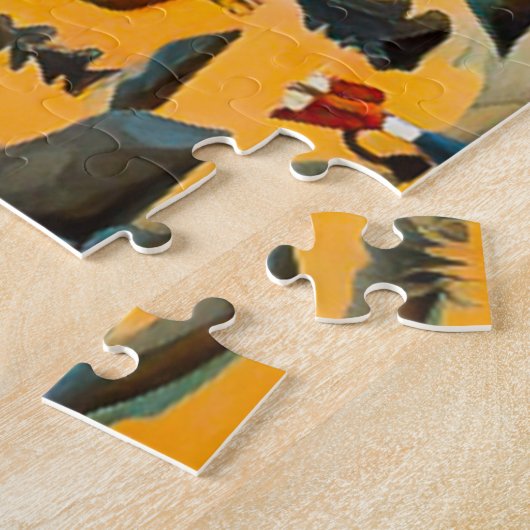 右室走行 ジグソーパズル (側面)