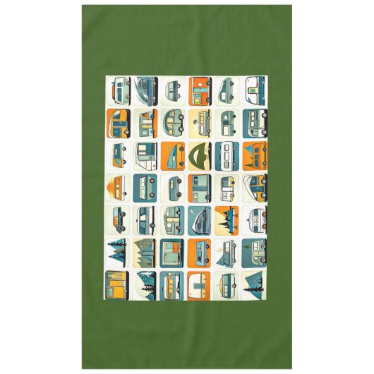 右室走行 テーブルクロス (正面)