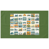 右室走行 テーブルクロス (正面(横))