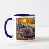 右室走行 マグカップ (左)