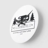 右室退職した |旅引用文さまよう ラウンド壁時計 (傾斜)