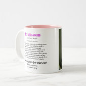 右扱われるLuciferのハチドリのマグ ツートーンマグカップ (正面左)