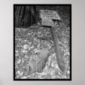 右折なし ポスター (正面)