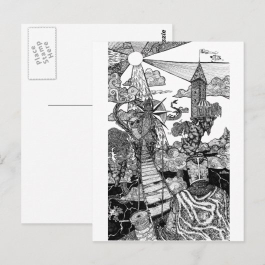 右方向 ポストカード (正面/裏面)