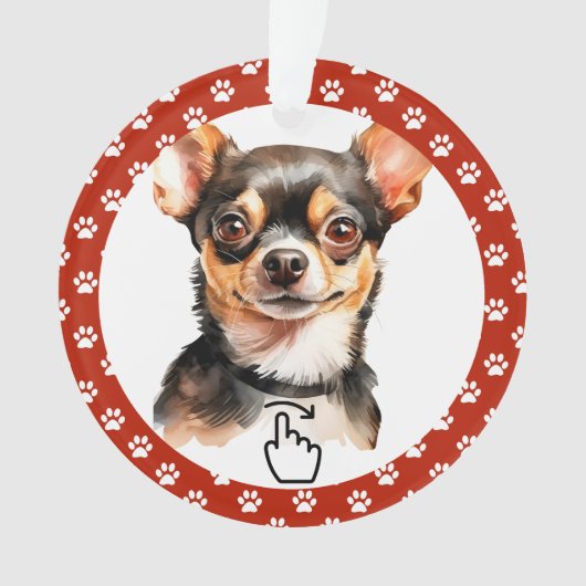 右旋回 – 背面を参照…オーナメント オーナメント (正面)