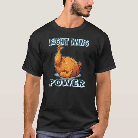 右派パワー Tシャツ (正面)