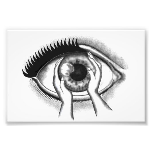 右目 – 右目 フォトプリント            (正面)