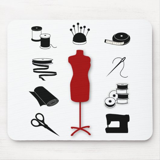 右縫い マウスパッド (正面)