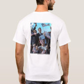 右翼の誇り高いメンバー Tシャツ (裏面)