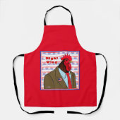 右翼の雄鶏 エプロン (正面)