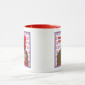 右翼の雄鶏 マグカップ (中央)