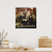 右翼過激派 ポスター (キッチン)