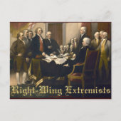 右翼過激派 ポストカード (正面)