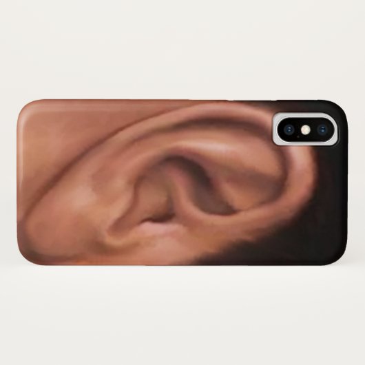 右耳 Case-Mate iPhoneケース (裏面(横))