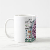 右脳は頭脳のコーヒー・マグを去りました コーヒーマグカップ (左)