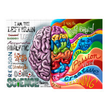 右脳離れポスター