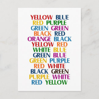 右脳離れ脳競争はがき ポストカード