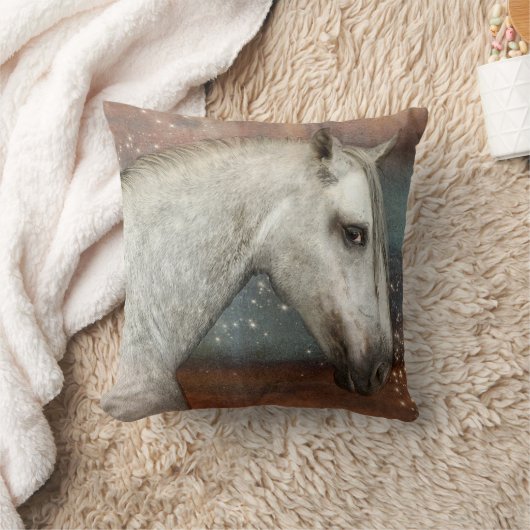 右舷灯の馬 クッション (ブランケット)